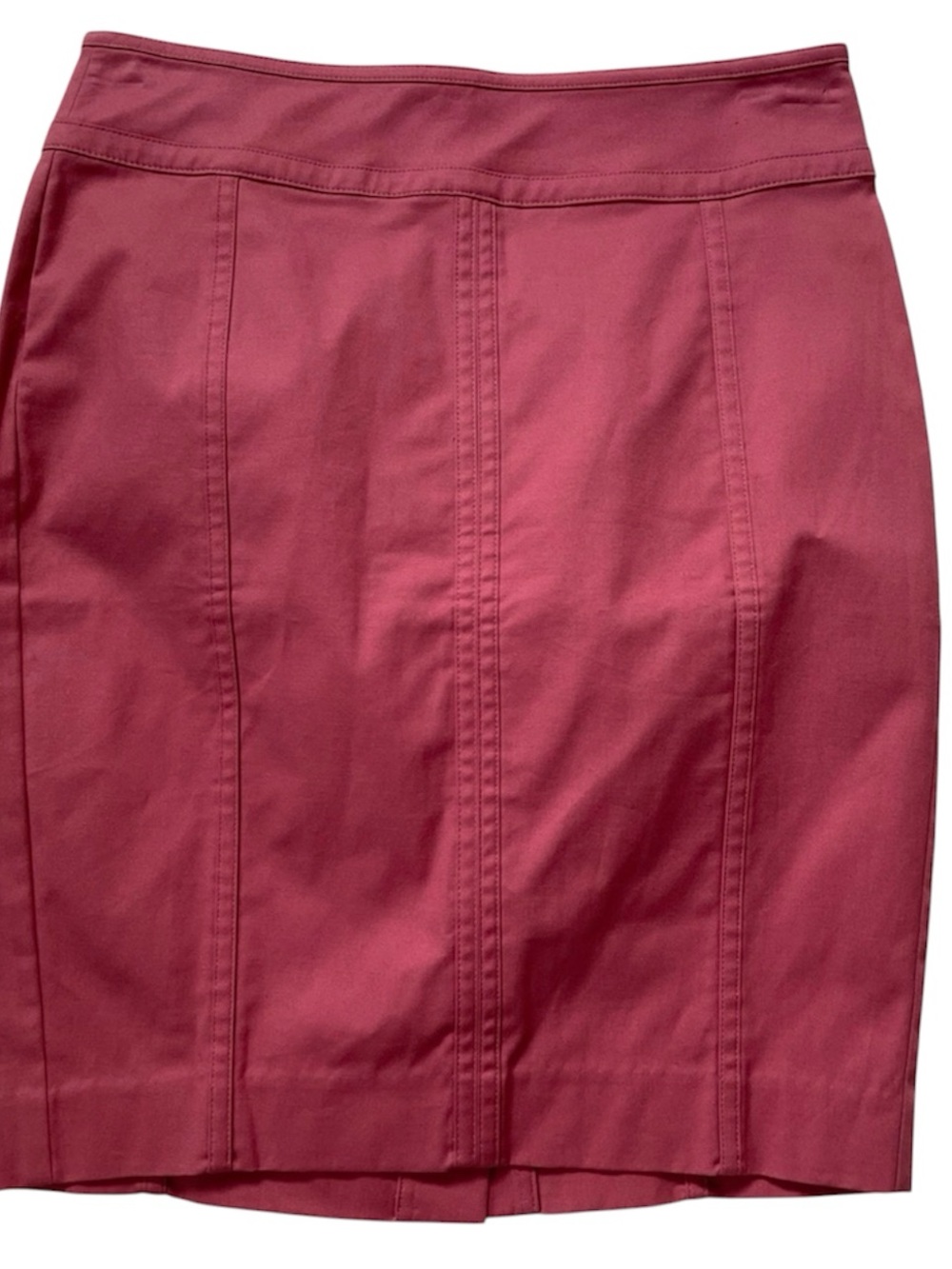 Ann Tylor Astor Pencil Skirt Coral Size 0P